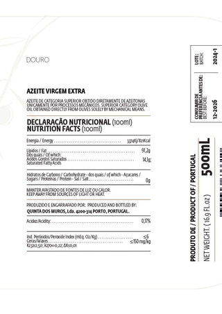 Azeite Quinta dos Muros 500ml