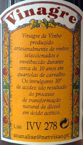 Vinagre de Vinho Moura Alves 500ml